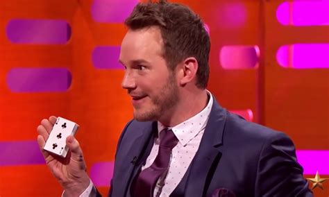 The magic that Chris Pratt brings to the stage with his mind-bending trick